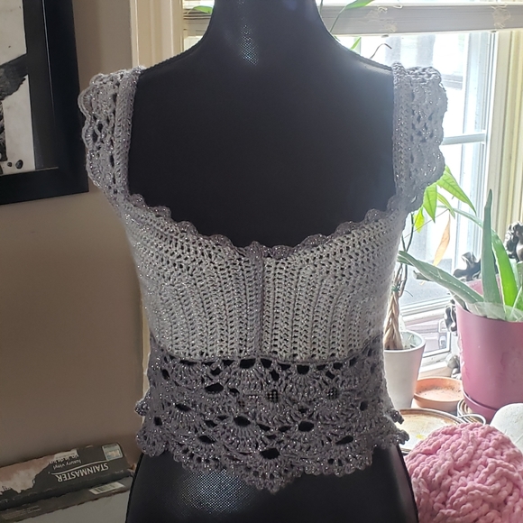 Handmade crochet summer clothing - Picture 7 of 16
